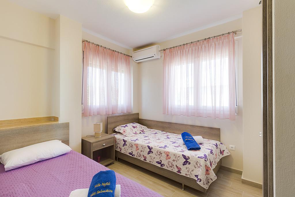 Villa Nefeli - Akti Salonikiou A Агиос Николаос Екстериор снимка